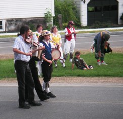 Morris dancers in Newfane